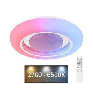 Globo Globo 41369-18 - LED RGBW Stmívatelné stropní svítidlo BURRO LED/18W/230V + DO obraz