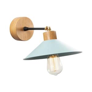 Nástěnné svítidlo MANAVGAT 1xE27/40W/230V hnědá/modrá obraz