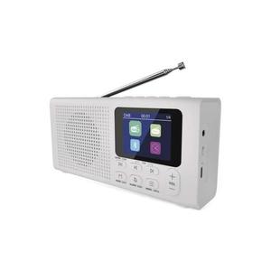 Rádio DAB DAB+ FM 3W/5V/4xAA bílá obraz