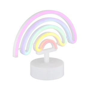 Globo Globo 28063 - LED Neonová stolní dekorace PELANGI LED/2W/3xAA duha obraz