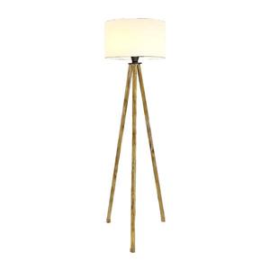 Stojací lampa 1xE27/40W/230V béžová/bílá obraz