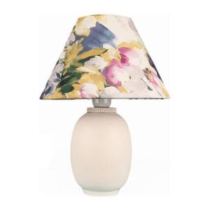 Stolní lampa 1xE27/40W/230V bílá/pestrobarevná obraz