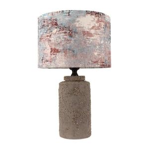 Stolní lampa 1xE27/40W/230V hnědá/pestrobarevná obraz