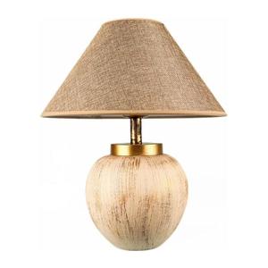 Stolní lampa 1xE27/40W/230V béžová obraz