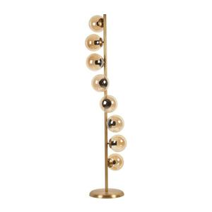 Stojací lampa SIMAY 1xE27/40W/230V zlatá obraz