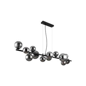 Globo Globo 56133-13H - LED Lustr na lanku RIHA 13xG9/3, 5W/230V kouřová/černá obraz