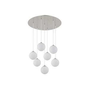 Globo Globo 56140-7H - LED Lustr na lanku RIHA 7xG9/3, 5W/230V bílá obraz
