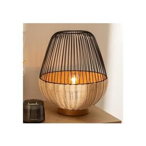 Atmosphera Atmosphera - Stolní lampa ANEA 1xE27/40W/230V ratan obraz