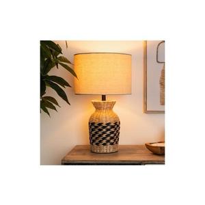 Atmosphera Atmosphera - Stolní lampa MENA 1xE27/40W/230V vodní hyacint obraz
