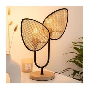 Atmosphera Atmosphera - Stolní lampa OLME 1xE27/40W/230V ratan obraz