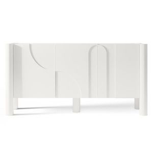 Hector Designová komoda Lunaria 160 cm bílá obraz