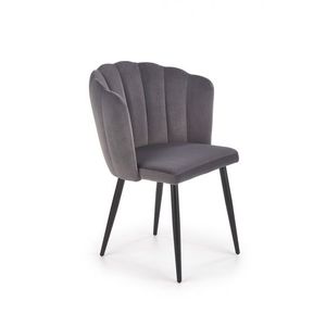 HALMAR Designová židle Zelo šedá obraz
