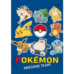 Faro Dětská fleecová deka Polar POKÉMON 100x140 cm modrá obraz
