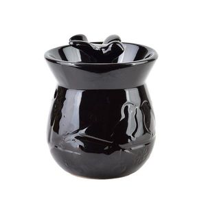 Mondex Keramická aroma lampa LOSKI 9 cm černá obraz