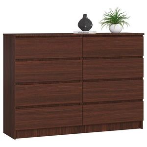 Ak furniture Komoda Rollo X 138, 4 cm wenge obraz