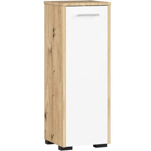 Ak furniture Koupelnová skříňka Fin S30 1D 30 cm dub artisan/bílá obraz