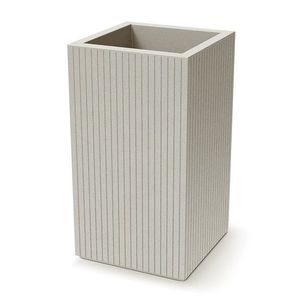 Prosperplast Květináč Coros Square High 40 cm pískový obraz