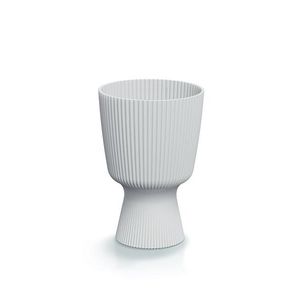 Prosperplast Květináč Milla Round bílý, varianta 14, 6 cm obraz