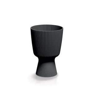Prosperplast Květináč Milla Round grafit, varianta 14, 6 cm obraz
