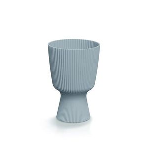 Prosperplast Květináč Milla Round světle šedý, varianta 14, 6 cm obraz
