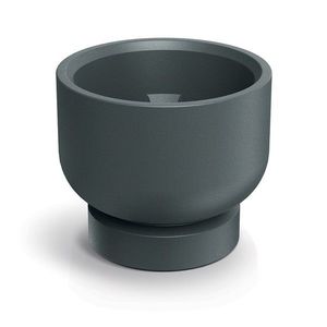 Prosperplast Květináč Moltas Base Round 40 cm grafitový obraz