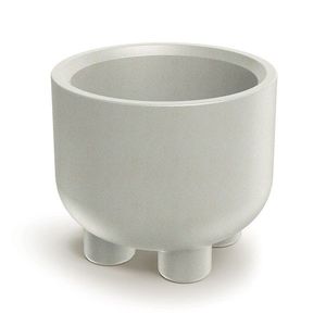 Prosperplast Květináč Moltas Round s nožičkami pískový, varianta 40 cm obraz