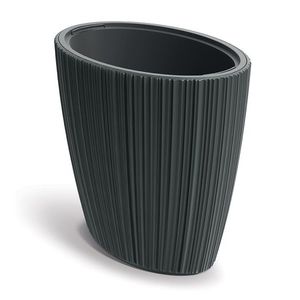 Prosperplast Květináč Oros 59, 5 cm tmavě šedý obraz