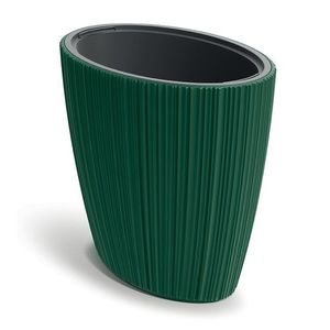 Prosperplast Květináč Oros 59, 5 cm tmavě zelený obraz