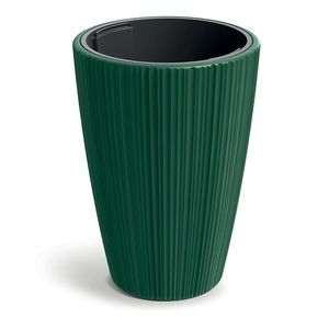 Prosperplast Květináč Oros tmavě zelený, varianta 29, 8 cm obraz