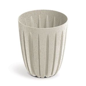 Prosperplast Květináč Warios Eco Wood bílý, varianta 13, 7 cm obraz