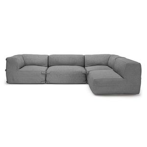 Hector Rohová modulová zahradní pohovka Vacuum V 315 cm šedá obraz