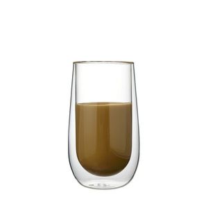 Allesken Sada 2 ks skleněných hrnků PETER 300 ml čirá obraz