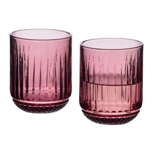 Allesken Sada 4 ks sklenic ELISE 260 ml fialová obraz