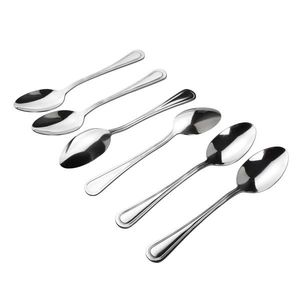 Allesken Sada 6 ks polévkových lžic Daisy 19 cm stříbrná obraz