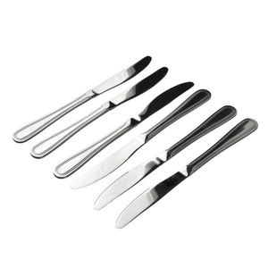 Allesken Sada 6 ks příborových nožů CHAMILE 22 cm stříbrná obraz