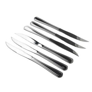 Allesken Sada 6 ks steakových nožů Daisy 22, 8 cm stříbrná obraz