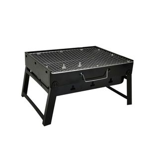 Kontrast Skládací turistický gril na dřevěné uhlí BBQ1005 černý obraz