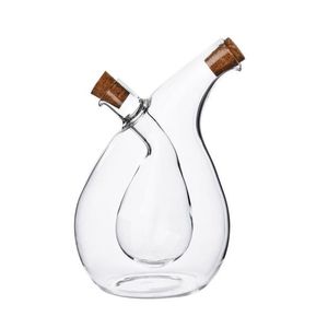Mondex Skleněná láhev 2v1 PETER na olej 350 ml a ocet 75 ml čirá obraz