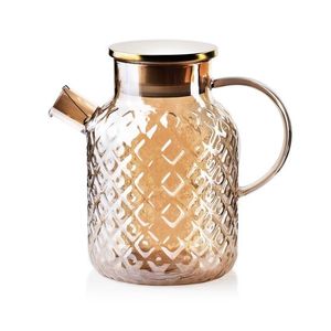 Allesken Skleněný džbán PETER 1, 7 l medový obraz