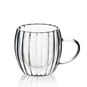 Mondex Skleněný hrnek PETER 240 ml čirý obraz