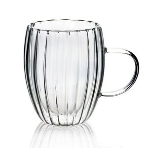 Mondex Skleněný hrnek PETER 300 ml čirý obraz