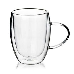 Mondex Skleněný hrnek PETER 380 ml čirý obraz