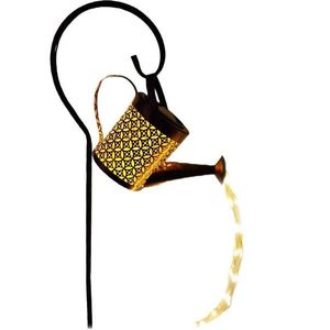 Garden Line Solární LED lampa Konev 21 cm měděná/teplá bílá obraz