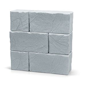 Prosperplast Sud na dešťovou vodu Stones Block 400 l světle šedý obraz