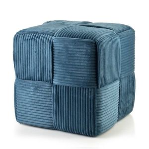 Mondex Since 1986 Taburet WIKI 42, 5x42, 5x43 cm modrý obraz