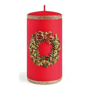 Mondex Vánoční svíčka WIANEK 7x14 cm červená obraz