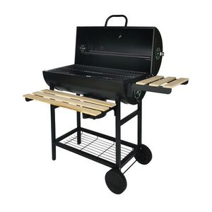 Kontrast Zahradní gril na dřevěné uhlí BBQ1008 černý obraz