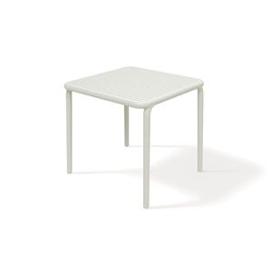 Prosperplast Zahradní jídelní stůl BRENES 79, 5x79, 5x75, 5 cm béžový obraz