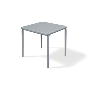 Prosperplast Zahradní jídelní stůl BRENES 79, 5x79, 5x75, 5 cm šedý obraz