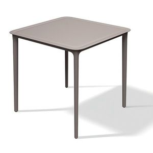 Prosperplast Zahradní jídelní stůl Rimos 77, 5x77, 5x74, 5 cm zemitě hnědý obraz
